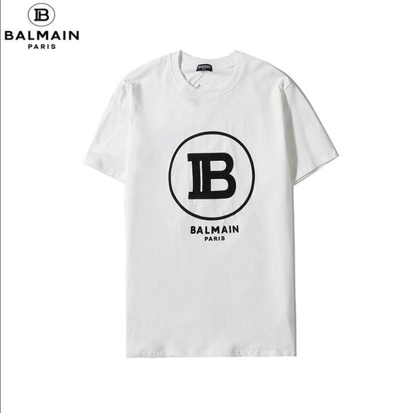 

2019 fashion new designe men luxurys short sleeve t-shirt european medusa polo women/men's o-neck skulls t-shirt men's classic fen, White