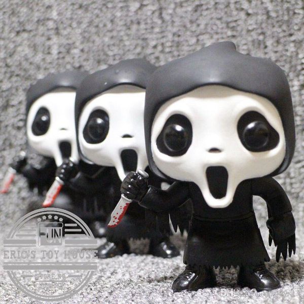 

lxh brandnew funko pop second -hand horror kids toy scream -ghostface vinyl action figure collectible model toy halloween gift