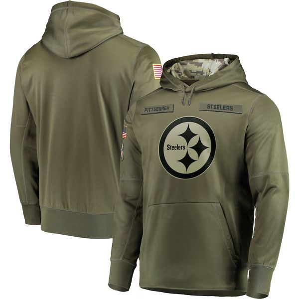

Pitt burgh american football weat hirt teeler alute to ervice ideline therma performance pullover hoodie olive