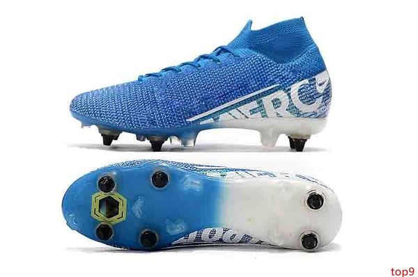 

mens cleats mercurial superfly vi 360 elite ronaldo fg sg soccer shoes 7 elite sg-pro ac football boots high ankle