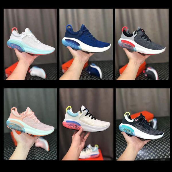 

2020 joyride run fk mens women running shoes triple black white platinum racer blue designers sports sneakers utility size 36-45