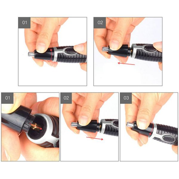 

new style kemei kemei km-pg500 hair clipper nose se raser les poils du nez cosmetic tool kit yignq