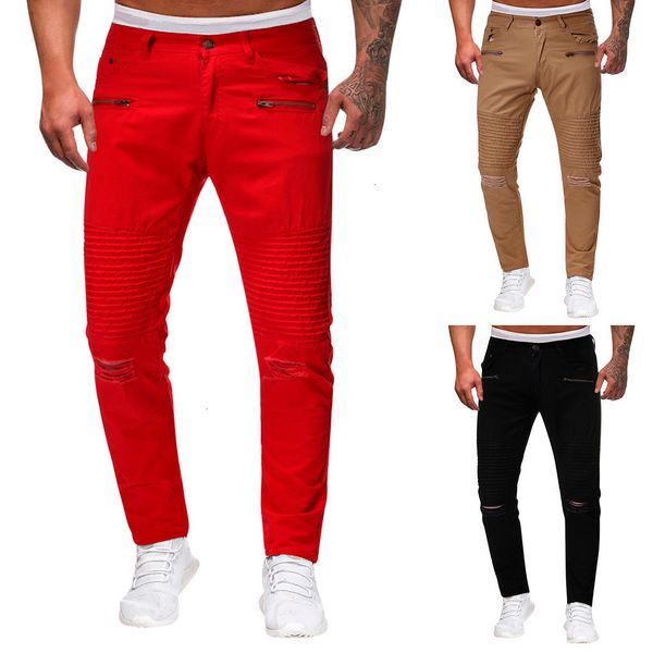 

2019 male trousers mens joggers solid pants men casual jogger dance sportwear baggy slim designed pants slacks sweatpant m-2xl, Black