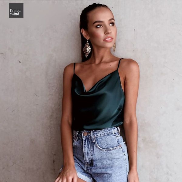 

sexy танки camis 2019 летний новый v neck весна спагетти ремень top casual lady tank tops tee плюс размер 3xl, White