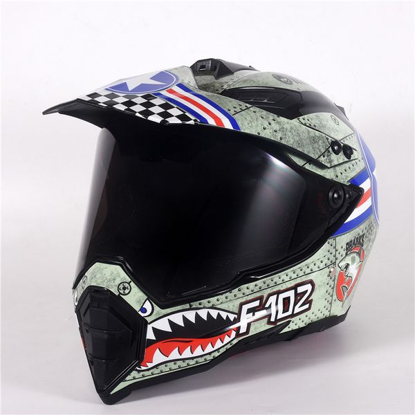 

helmet for dirtbike atv motocross mx offroad motorcyle street bike snowmobile helmet with visor (medium, sdu drawing