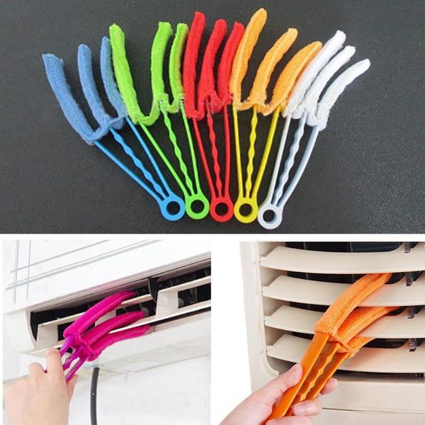 

car air-conditioner outlet cleaning tool outlet window cleaning multi-purpose brush detachable soft clip washable brus