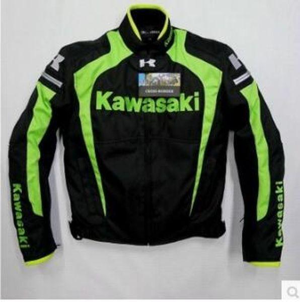 

motorcycle racing jacket with detachable cotton bile and protective gear motorcycle pants shatter-resistant jacket, Black;blue