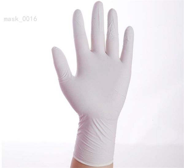 

disposable pcs 100pcs rubber gloves blue and white l6c8 qa