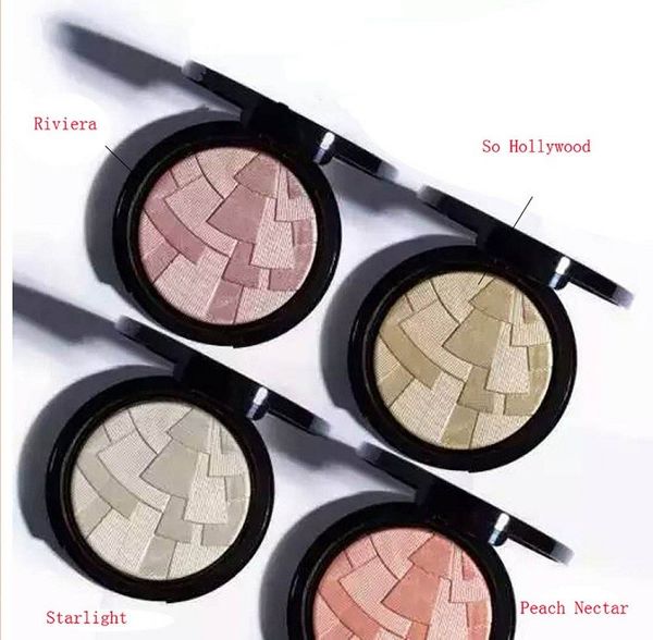 

hills illuminator face powder makeup miner foundation powder maquillaje 4 color face bronzer highlight contour setting powder