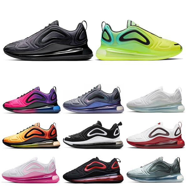 

new total eclipse sea forest mens women running shoes volt northern lights day sunrise white mens trainers sport sneaker size 36-45, White;red