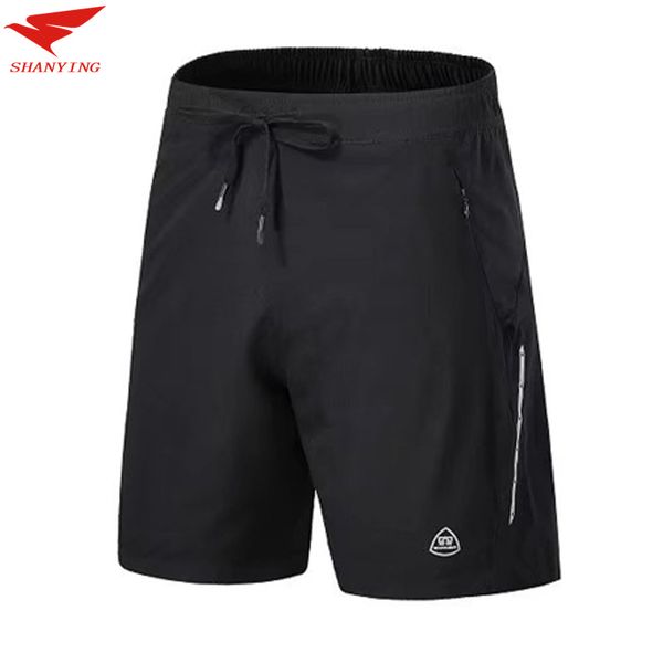 

2020 sport shorts men's marathon running shorts black quick dry training crossfit fitness run bodybuilding shorts tennis basketball sho, Black;blue