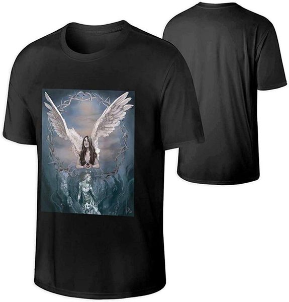 

epica breathable man short sleeve t shirt black men women t shirt, White;black