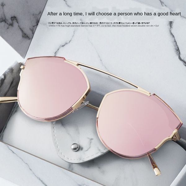 

подарочная коробка солнце женские летние солнцезащитные очки солнцезащитные очки уф-доказательство уф-стойкий подарок мода для подруги, White;black