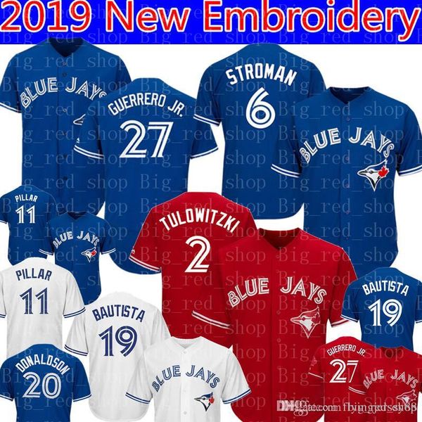 

Toronto 27 guerrero jr blue 6 marcu troman jay jer ey 2 19 jo e bauti ta 11 kevin pillar 29 joe carter 12 roberto alomar 20 jer ey