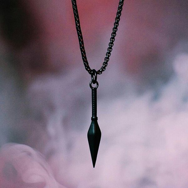 

mcllroy necklace men/stainless steel/black chain necklace long gold geometric choker necklaces & pendants men jewelry valentine, Silver