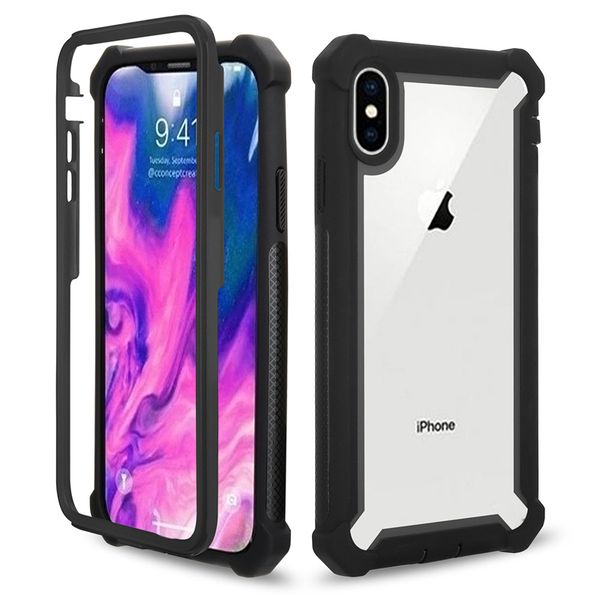 

3 в 1 гибридный противоударный чехол для телефона heavy duty armor case задняя крышка для iphone xs xr xs max s10 s10plus s10e