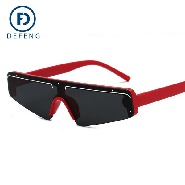 

aloz micc new lady cat eye sunglasses women 2018 personality semi-rimless sun glasses for men uv400 eyewear a628, White;black