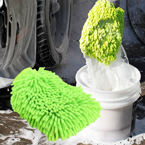

chenille household cars gloves car cleaning tools wipe vehicle dust removal car exterior cleaning accessories