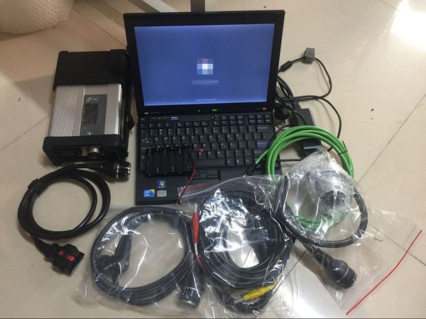 

mb star c5 tool x-entry diagnosis lapcf-52 ram 4g military toughbook with ssd super speed 12v and 24v diagnose