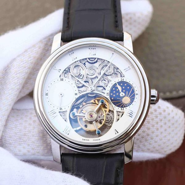 

bm asia tourbillon movement waterproof watch men's platinum watch designer watches luxury mens watches relojes de lujo para hombre, Slivery;brown