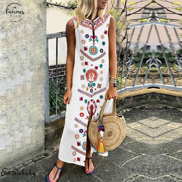 

2019 boho women a line plus summer vacation party long maxi dress sleeveless sundress kaftan dress s 5xl drop shipping, Black;gray
