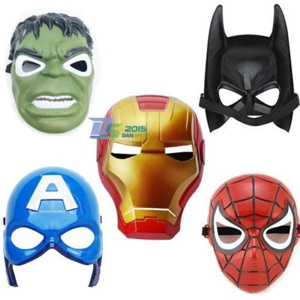 

superhero kids children captain america avenger costume mask halloween party toy t158