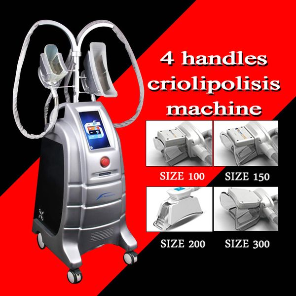 

cellulite removal cool technology fat ing cryolipolysis machine with 4 handles for weigh loss amd fat removal dhl shipping