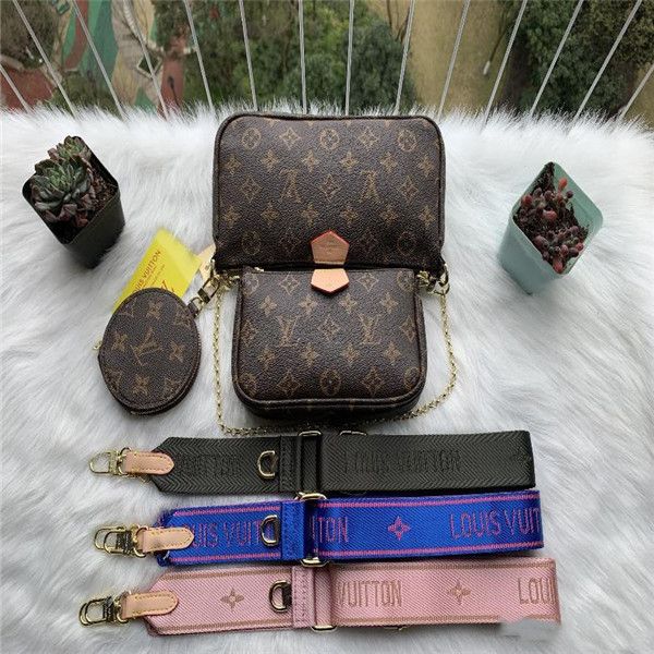 

2020 sale fashion l v handbags women bags designer handbags wallet women leather chain crossbody bags clutch shoulder bag, Blue;gray