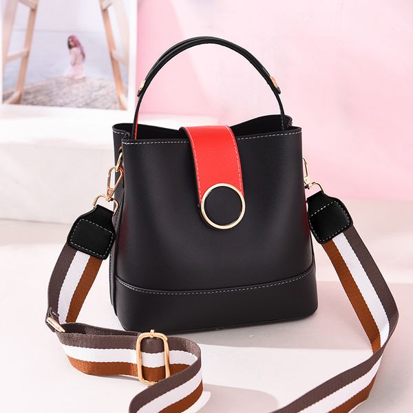 

single shoulder printing bucket bag printed bucket bag purses and handbags women