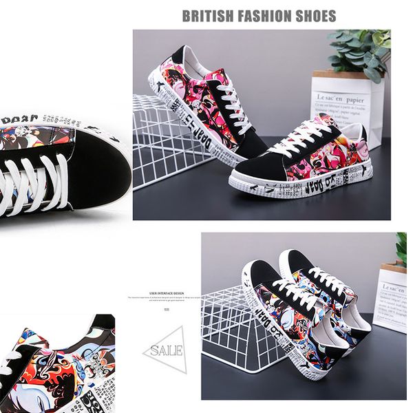 

2020 classical designer men women skateboard shoes balck red white comfortable fashion trainers sneakers outdoor shoes size 36-44, White;red