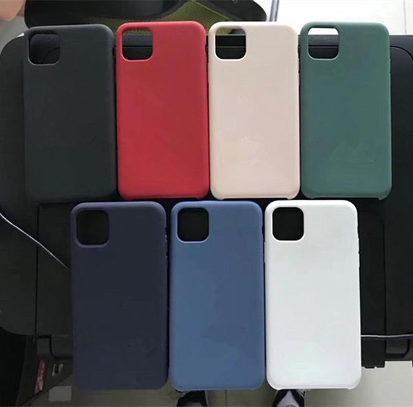 

original silicone cases for iphone 11 pro max liquid silicone case cover for iphone 11 / 11 pro / 11pro max with opp bag