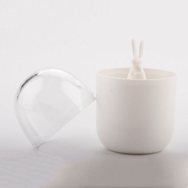 

ватный тампон holder, малый q-tips зубочистка хранение организатор (кролик) держатели для зубочисток