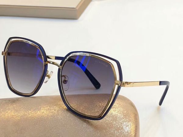 

women runway gold sunglasses brown gradient lens glasses luxury designer sunglasses eyewear new with box, White;black