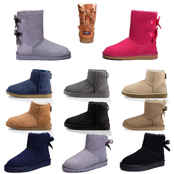 

2020 wholesale women favorite fashion australia brand luxury designer for women's snow boots trainer cotton shoes us 5-10, White;red