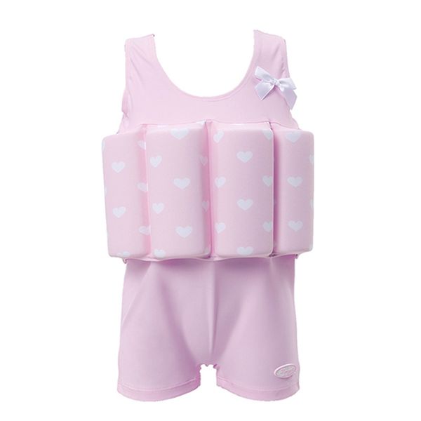 

children buoyancy swimsuit boys girls foam guard swimsuit one piece swimming suit learning to swim waist water cloth sport suit