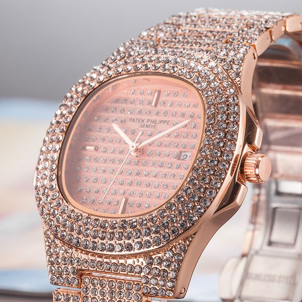 

Роскошный бренд AAA Алмаз часы royal oaks часы дайвинг Автоматическая дата большой циферблат наручные часы для женщин подарок relojes женщин платье смотреть