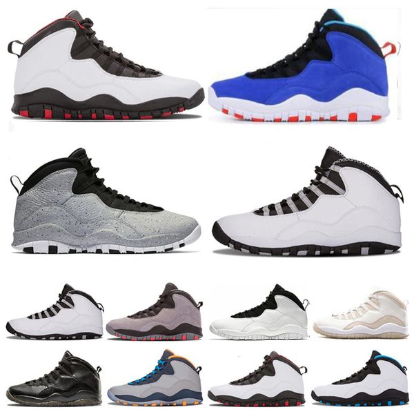 

classic 10s mens basketball shoes tinker cement bobcats grey red chicage cool grey iam back powder blue 10 mens trainers sports sneakers