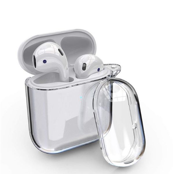 

transparent airpods case for apple airpodÂ soft tpu silicone air pods case waterproof for airpods bluetooth earphne cover