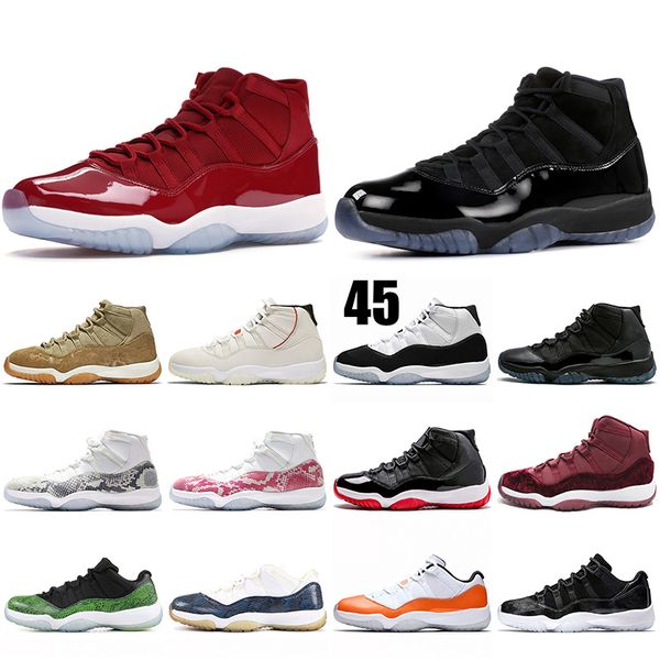 

selling 11s women mens basketball shoes concord snakeskin 11 platinum tint cap and gown gamma blue snake shoes trainers sports sneakers