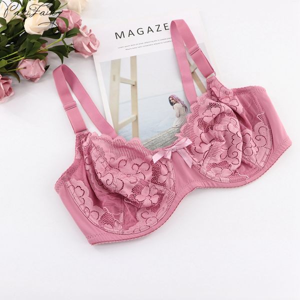 

parifairy thin cup full coverage unlined bra floral sheer perspective lace summer underwear adjustable underwire bralette, Red;black