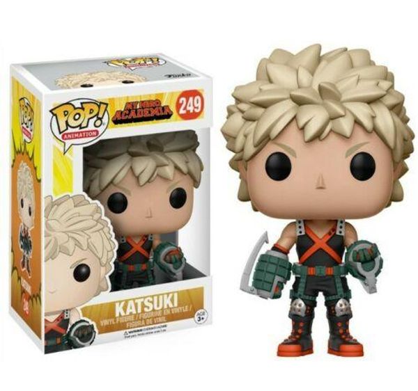 

nice xmas gift funko pop my hero academia figure katsuki doll 249# action figure model toys