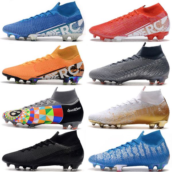 

mens high football boots under the radar mercurial superfly vii 360 elite fg soccer shoes neymar acc superfly 7 outdoor soccer cleats
