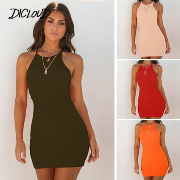 

dicloud stretch вскользь женщина способа рукавов bodycon платья лета женщин мини платья vestidos verano 2019, Black;pink