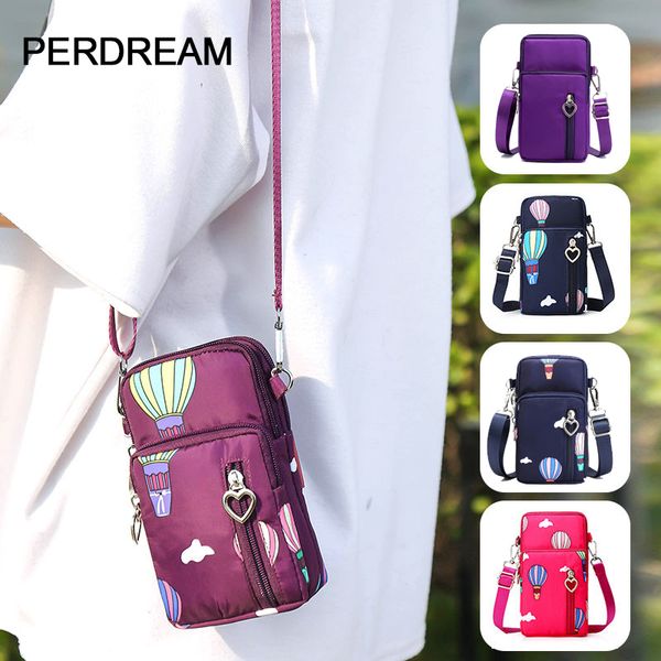 

mobile phone bag female crossbody mini small bag hanging neck cloth portable summer wrist coin purse