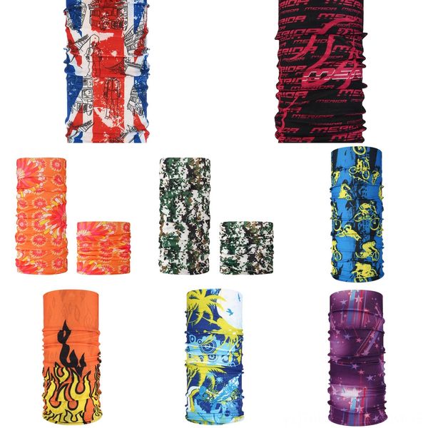 

rtiho scarfoutdoor fashion mask outdoor face mask novelty ring scarf wolf seamless spots mouth bandana, Black