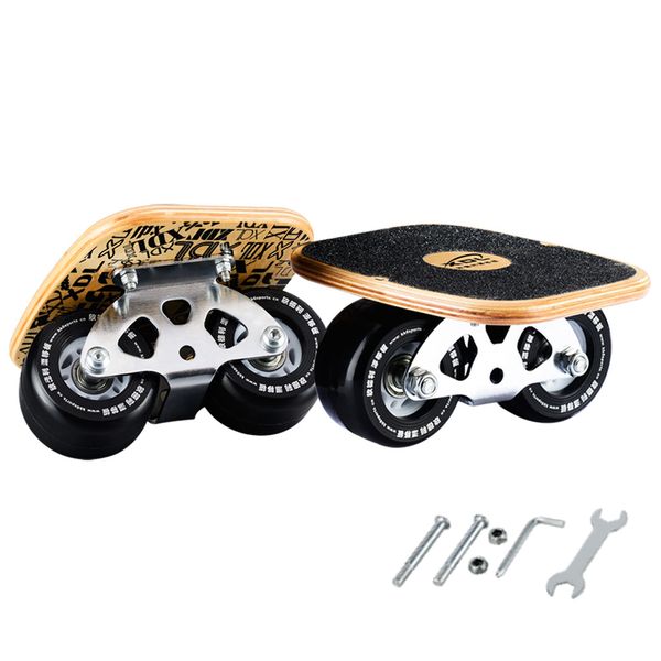 

chi yuan ine pro skates drift skate plates with pu wheels maple deck