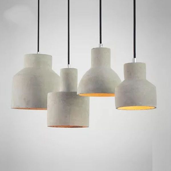 

vintage art deco cement engraved hanging pendant lamp 220v e27 led light with switch lighting fixture for restaurant living room