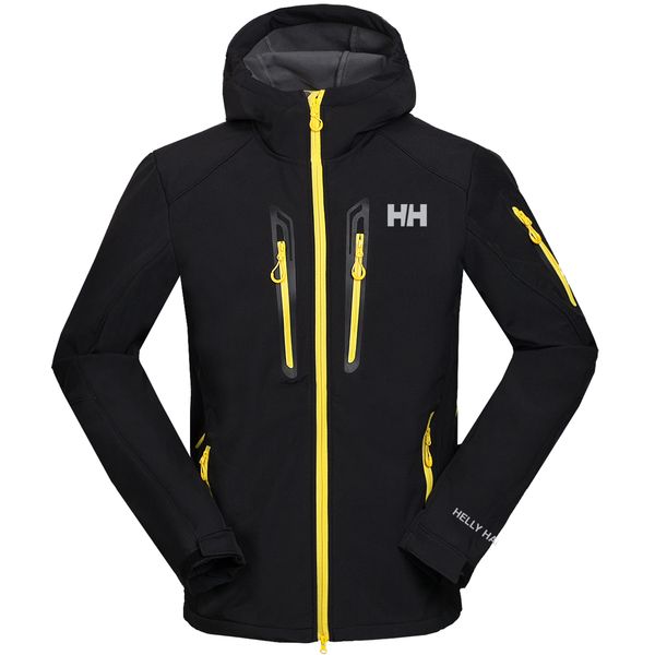 

wholesale-the men north softshell jacket face coat men outdoors sports coats men ski hiking windproof winter outwear soft shell jacket 07, Black;brown