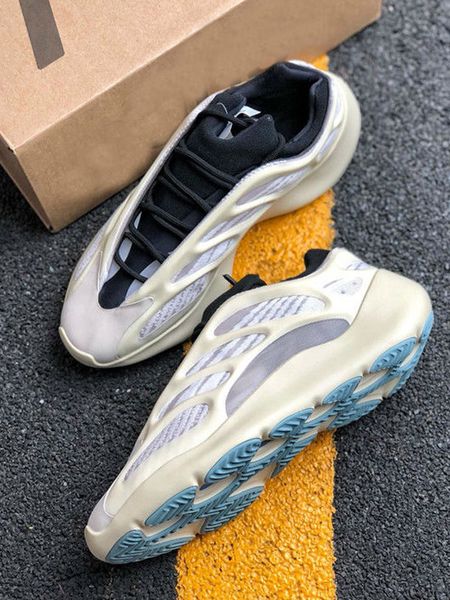 

2020 wholesale 700 v3 kanye west sneakers mens sports shoes white skeleton running shoes man light trainers male shoes