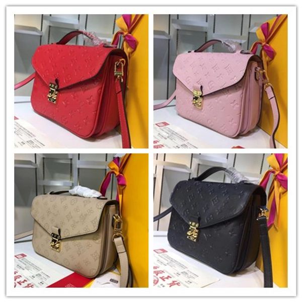 

Luxury de igner pochette metie handbag handle black pink red mall bag pur e me enger bag m40780 m53339 m41487